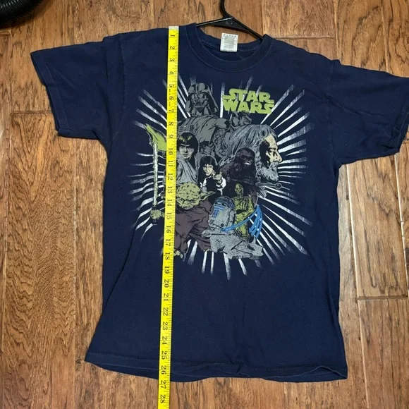 Vintage Star Wars Graphic Tee Fruit of the Loom Heavy Cotton Men’s Medium - Picture 6 of 7